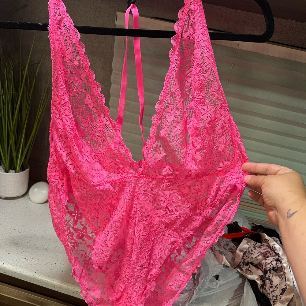 Fashion nova pink lingerie
